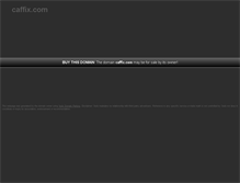 Tablet Screenshot of caffix.com